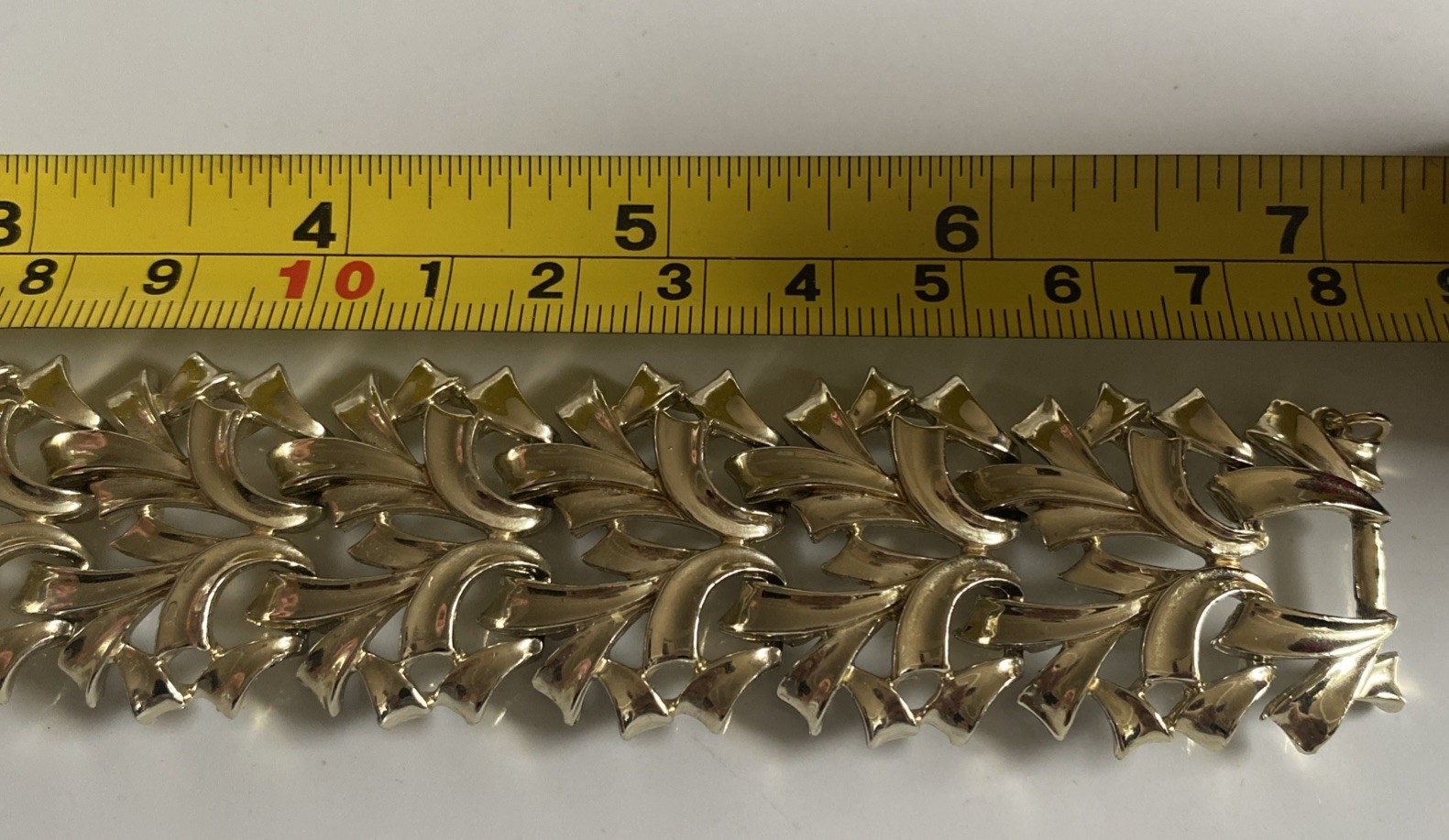 Vintage Estate Coro Pegasus Bracelet With Safety Clasp