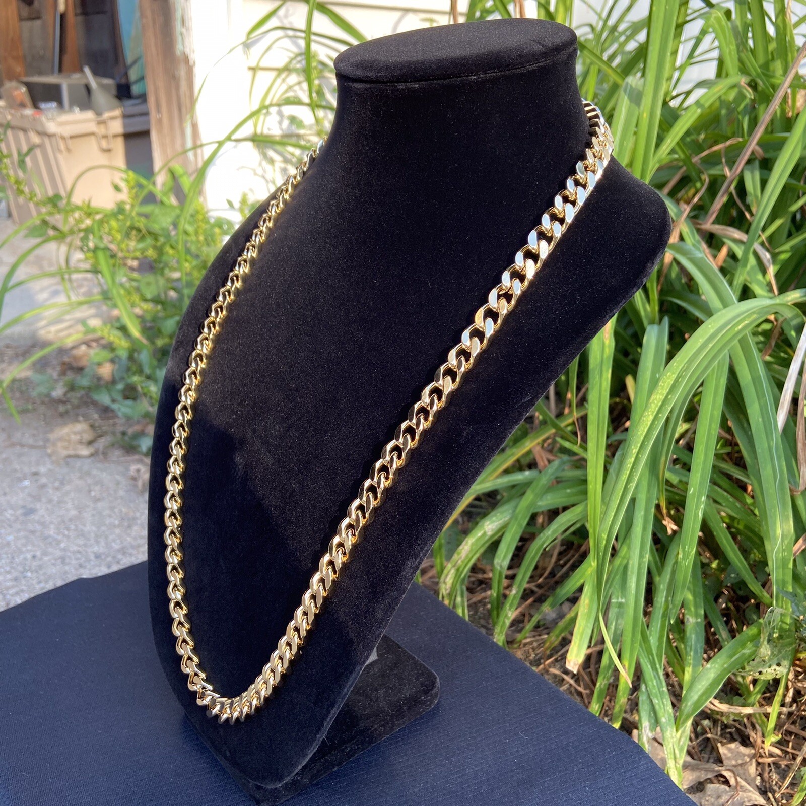 Gold Chain 14k Gold Cuban 30in 10mm