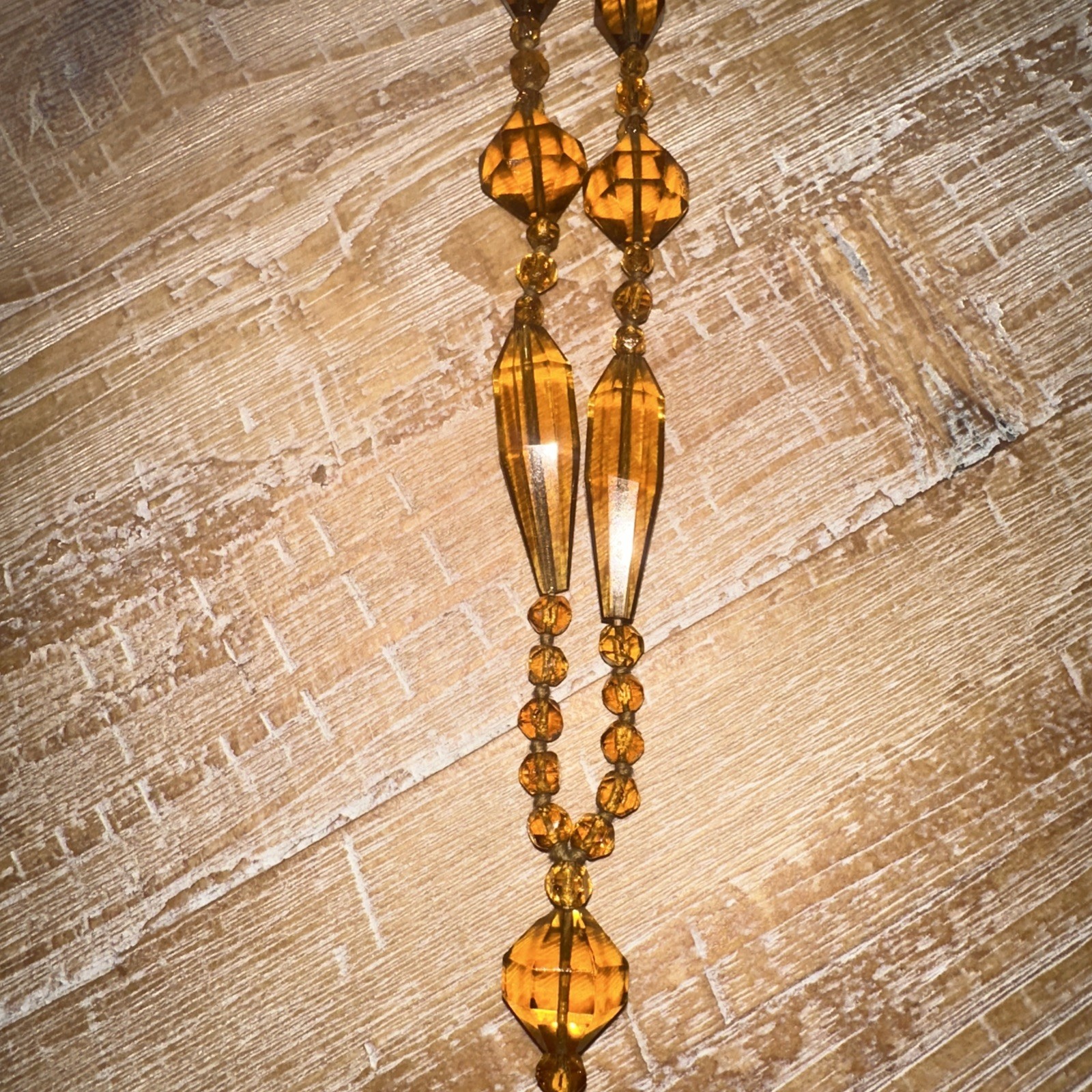 Vintage Art Deco Flapper Tassel Sautoir Necklace