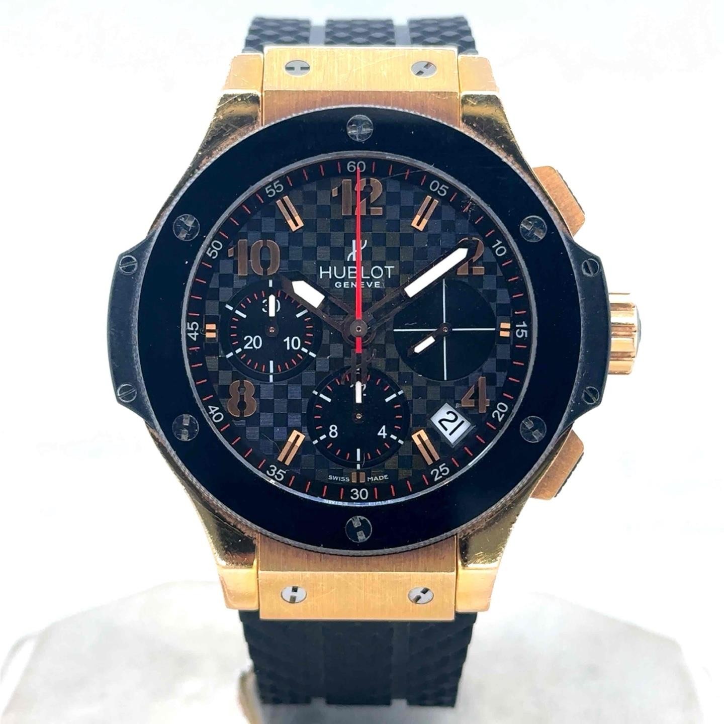 Hublot Big Bang Automatic 41mm 18k Rose Gold Carbon Fiber Men’s 341.PB.131.RX