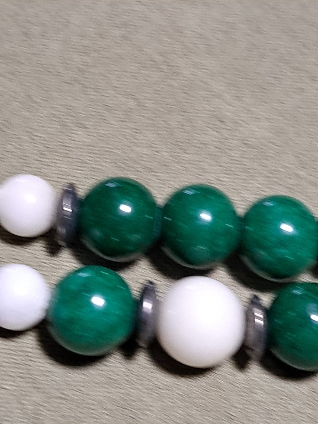 Vintage Mid 20th Century Gemstone 32″ Necklace