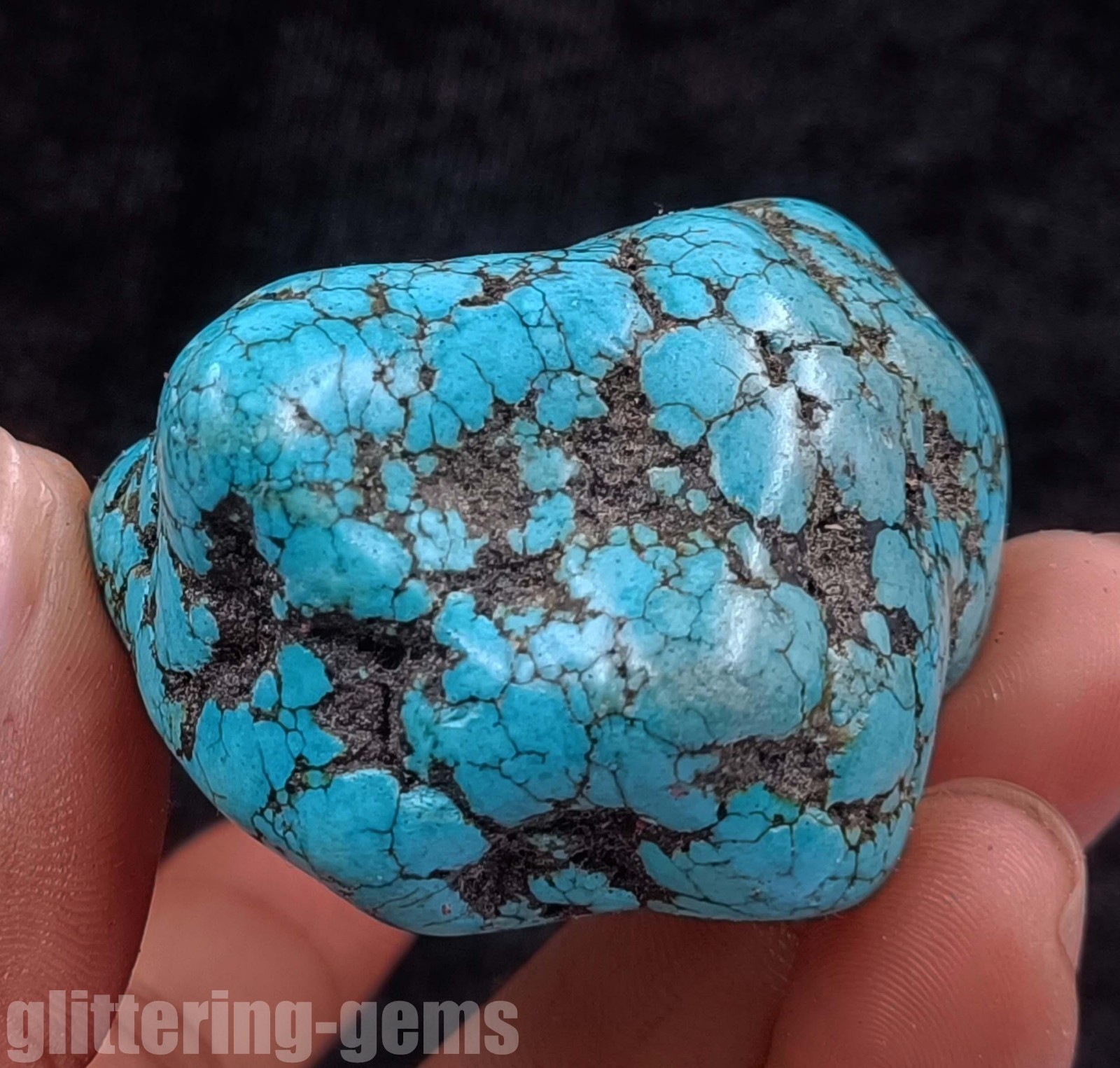 IGL Certified Natural 389.00 Ct Blue Turquoise Tumble Rough Loose Gemstone 5DND