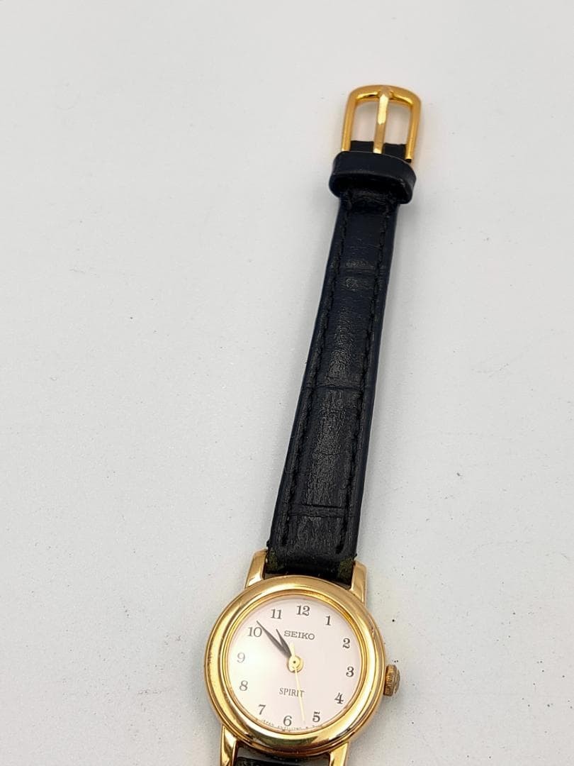JUNK FOR PARTS Seiko Spirit 4N21-0890 Ladies Gold-Tone Quar Dead battery | Japan