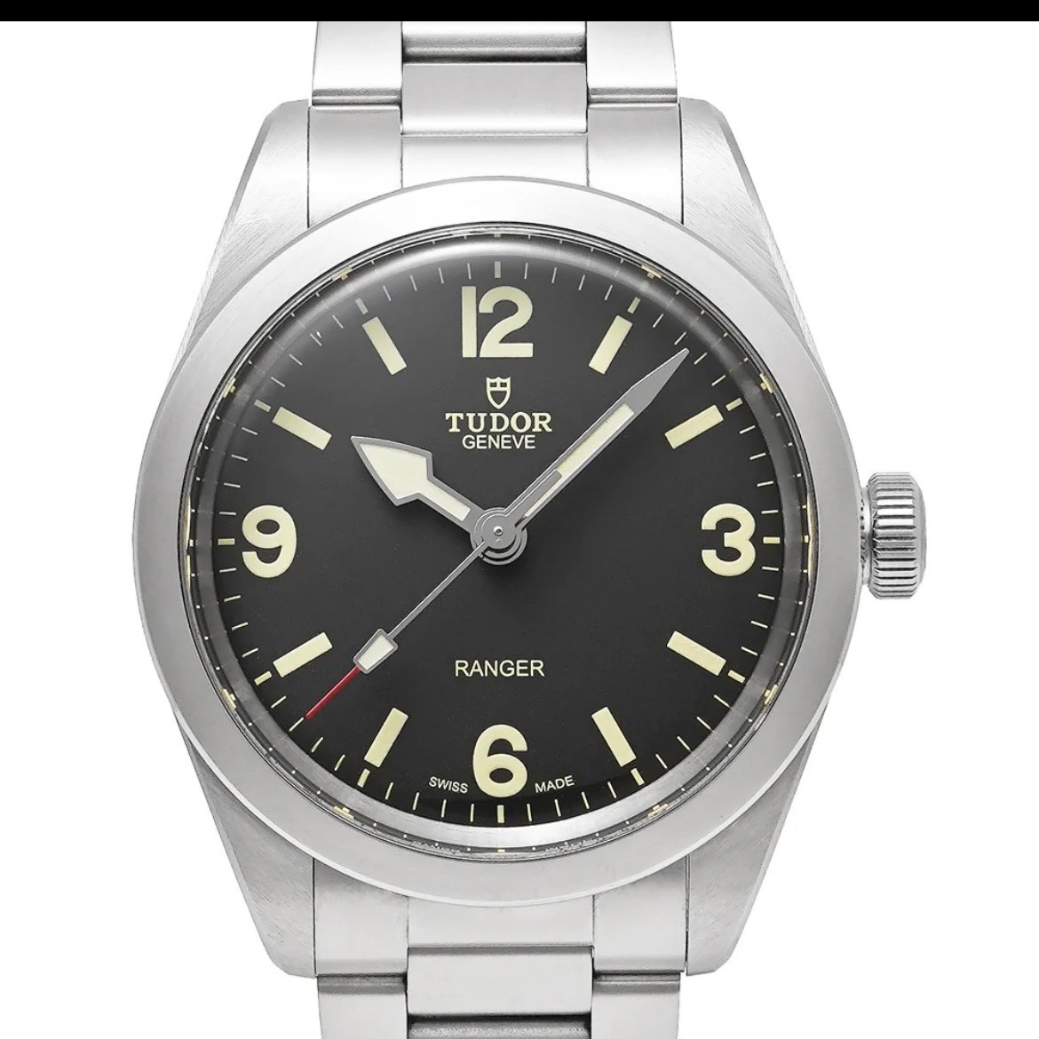 TUDOR Ranger Ref. 79950 Automatic Black Dial 100M 39mm Power Reserve Men’s watch