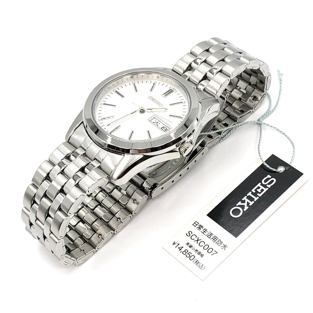 SEIKO SELECTION Men’s Quartz Watch SCXC007 Silver