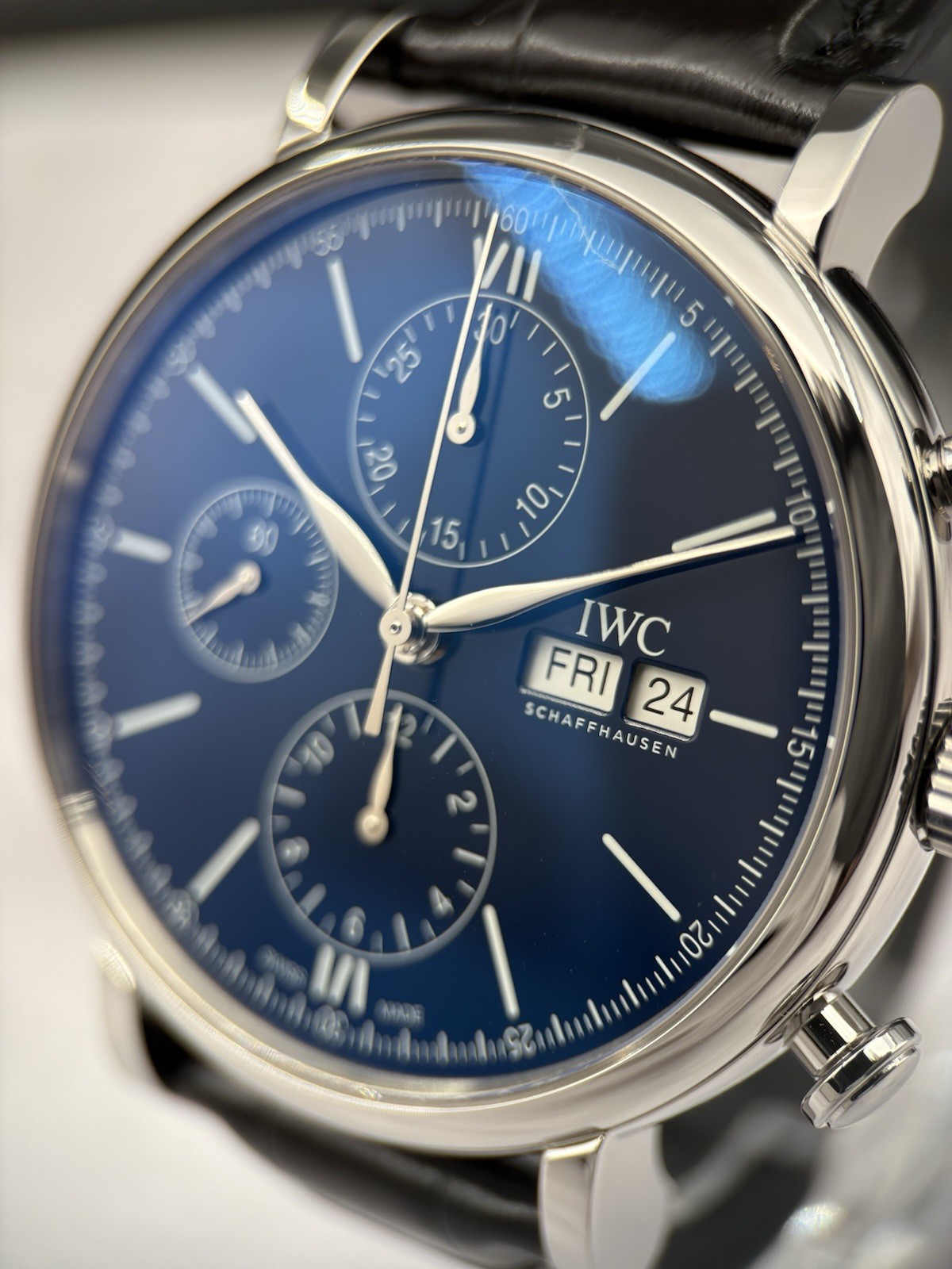 2019 IWC Portofino Chronograph 42mm Limited Edition 150 Years IW391023 Full Set