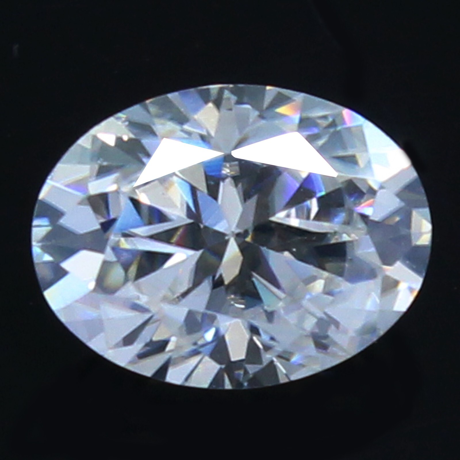 Natural DE Color VVS1 Certified Excellent Cut 9×7 MM Oval White Loose Diamond