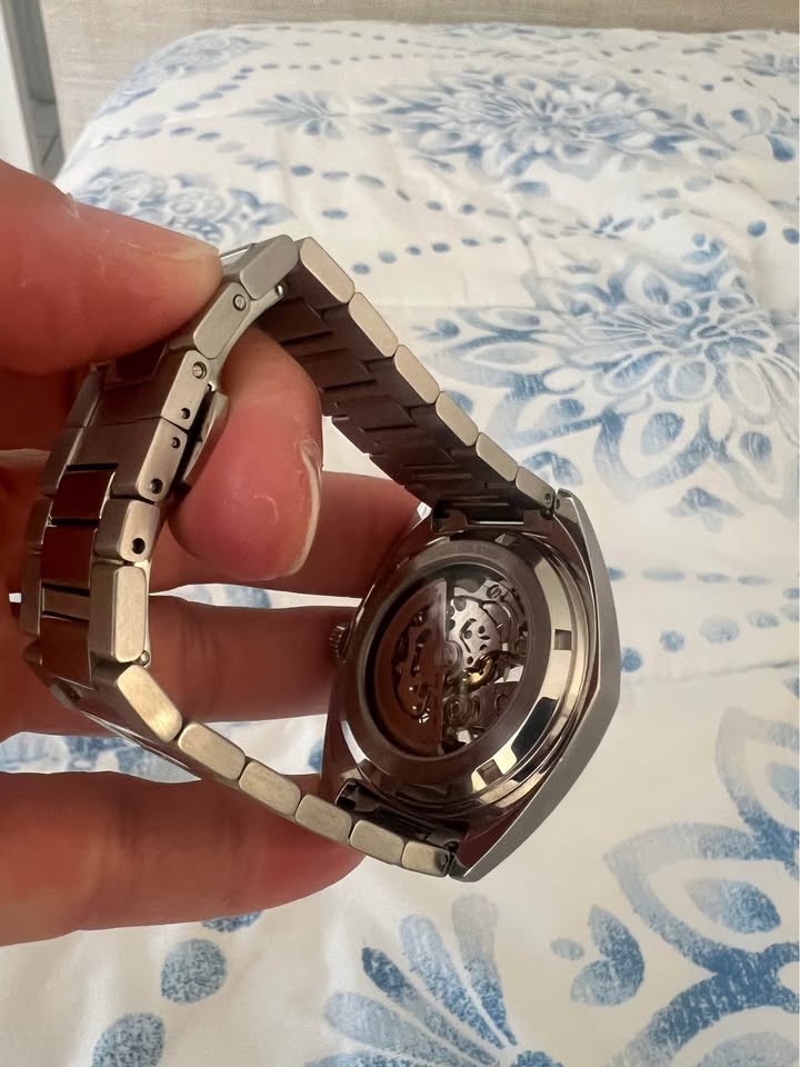 Bulova Surveyor Skeleton Dial & Back 41mm Automatic Blue Dial Men’s Watch 96A292