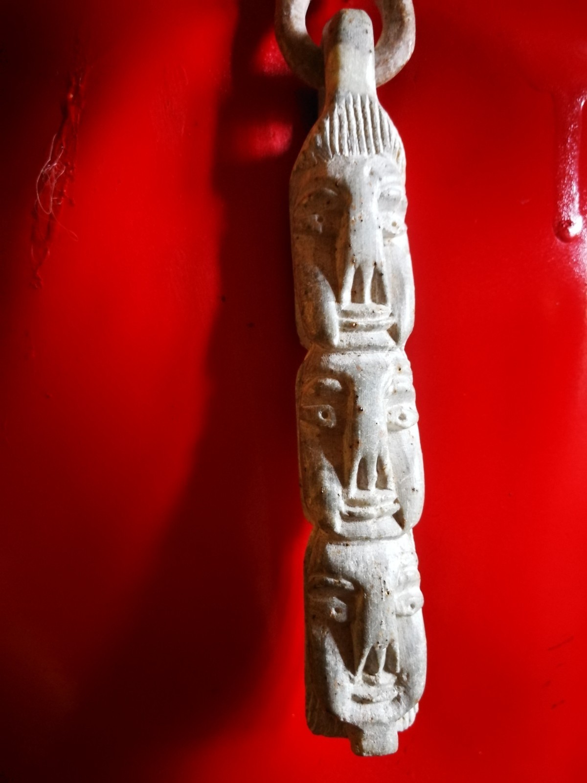 Native American Totem Shaman Talisman Pendant Magical Power Amulet Raw Stone God