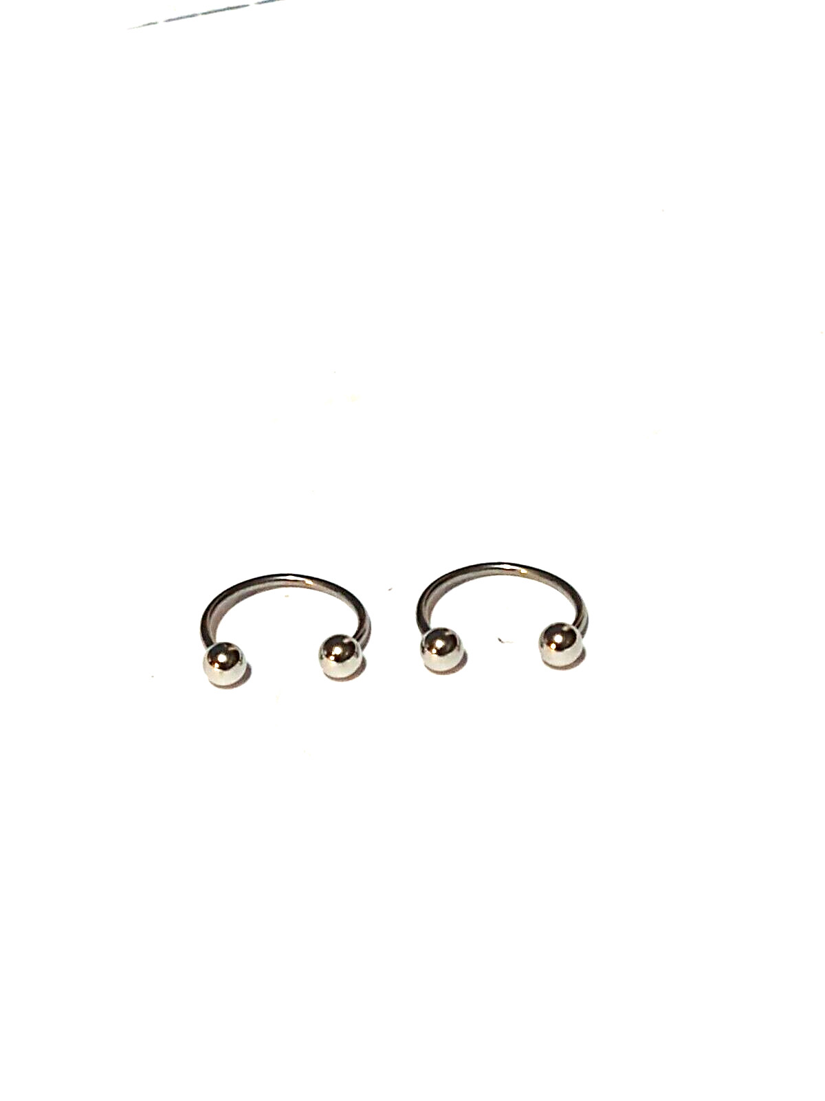 20g 3/8 3mm Ball Surgical Steel Helix Lob Tragus Nose Ear Look Cool Body Jewelry