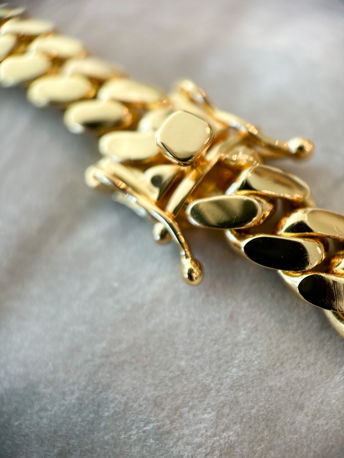 14K Yellow Gold 5x Plated | Miami Cuban | Bracelet | Solid | 7 inches | 12 mm