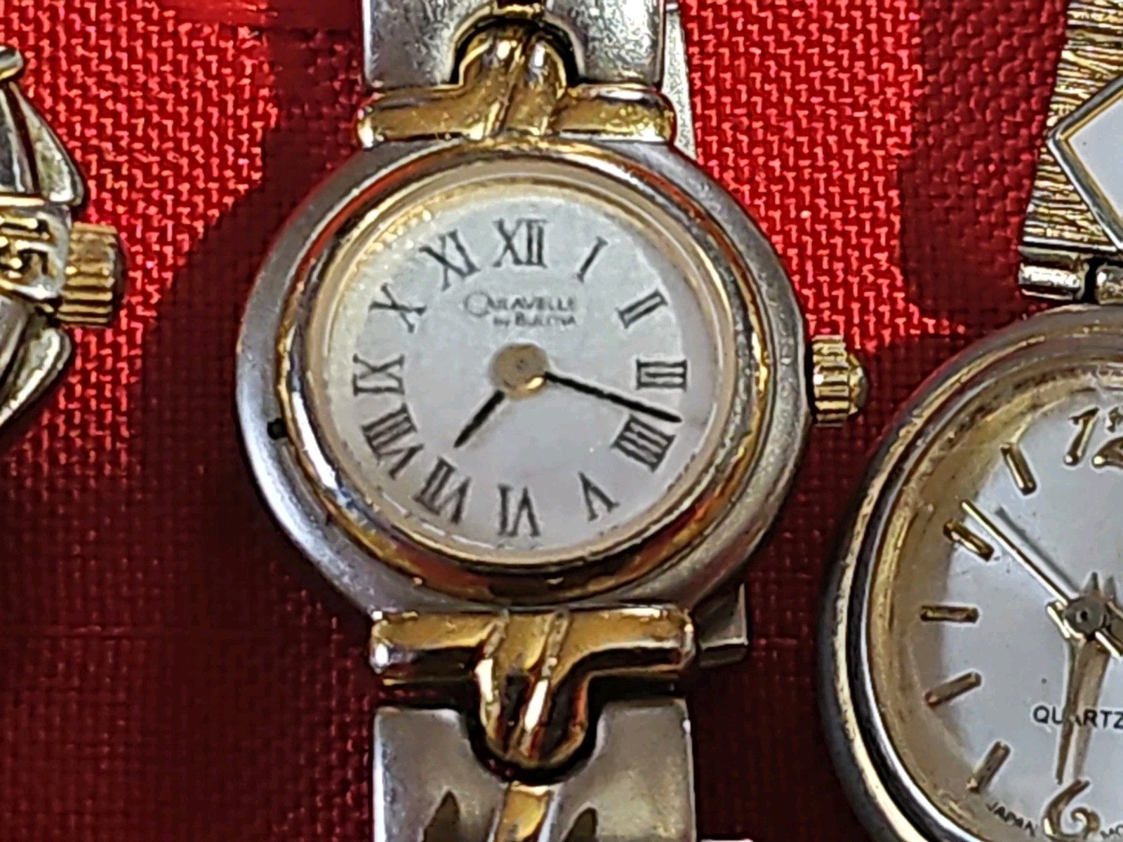 Vintage Watch Lot Bulova Caravelle Helbros Omax Aqua Rumors More all Quartz#236