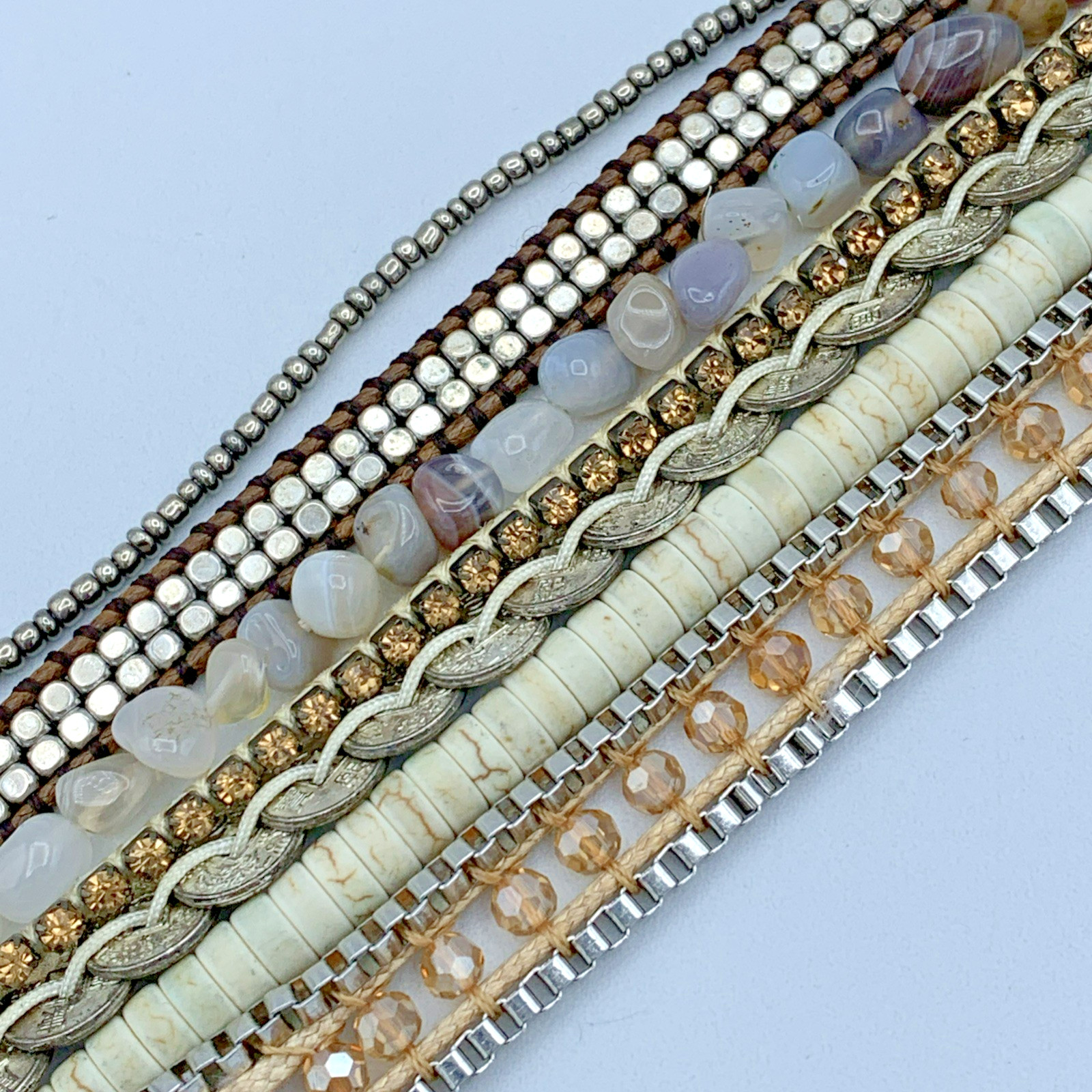 Victoria Emerson 7.25 inch Multi Strand Bracelet B5-72