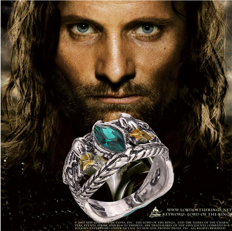 Lord of the Rings Jewelry Aragorn’s Ring of Barahir Ring Cosolay Multi-size