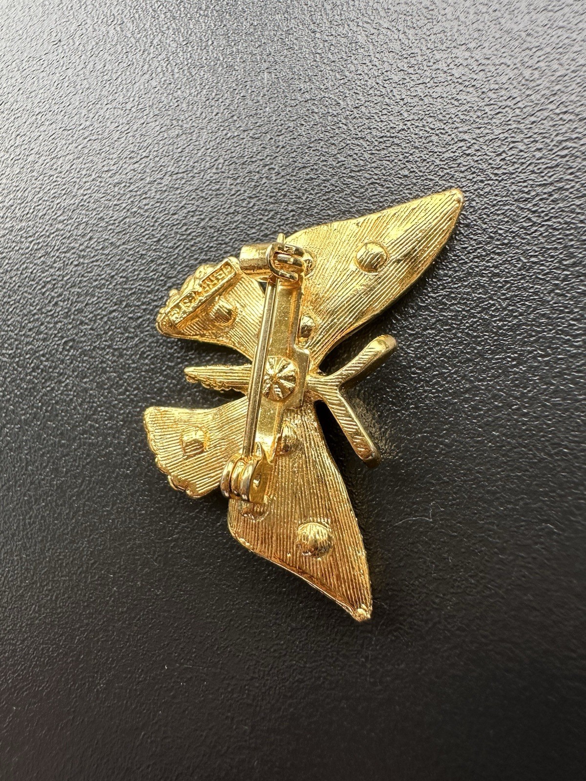Vintage Gerry’s gold-tone butterfly brooch