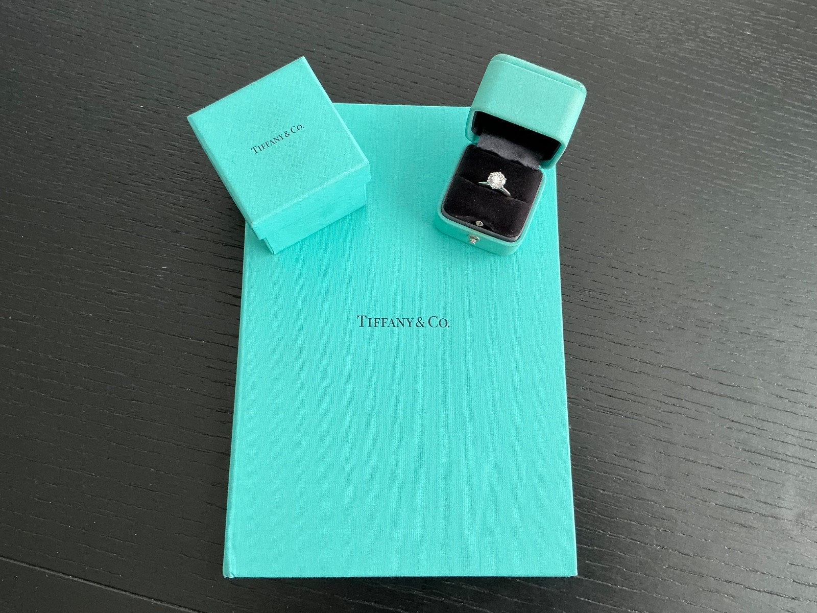Tiffany & Co Platinum Diamond Round Engagement Ring 2.24 CT H VVS2 3X $69k NEW