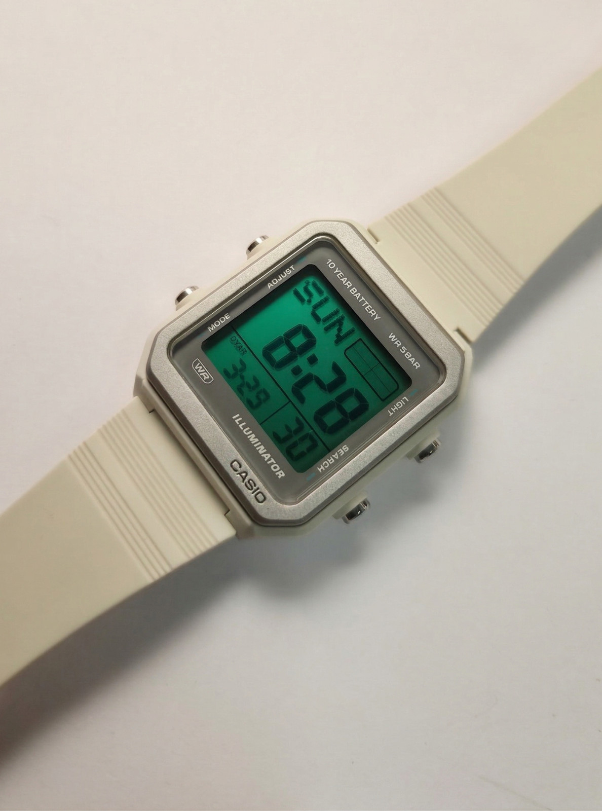 Casio W-221H Watch – MODIFIED GREEN FILTER – JDM, NOT YET AVAILABLE IN THE UK!