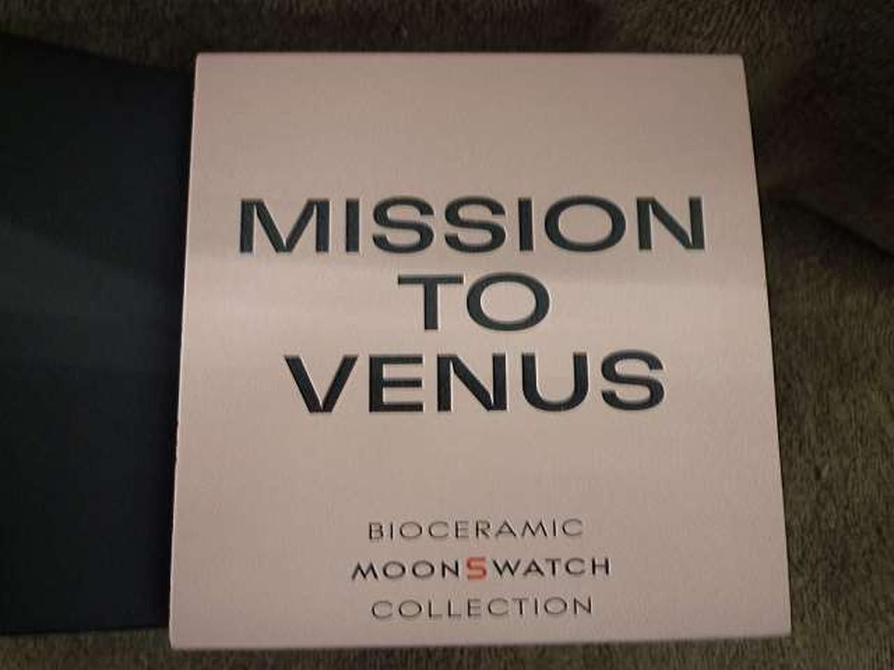 Omega x Swatch MoonSwatch Mission to Venus Omega Swatch Bioceramic Quartz Watch