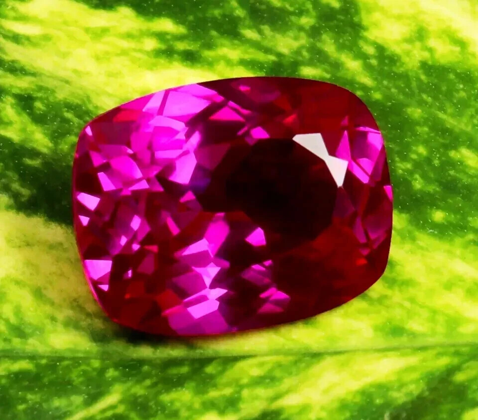 AGL Certified Natural Pink Sapphire 7.00 Ct Cushion Cut Stunning Loose Gemstone