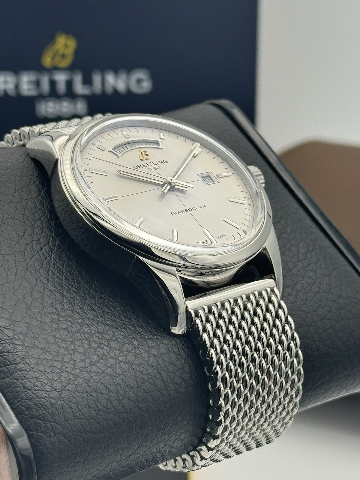 BREITLING TRANSOCEAN DAY & DATE! A45310!