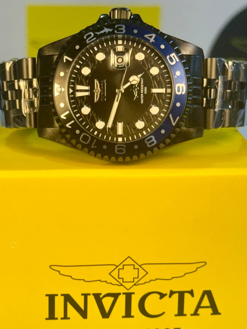 Invicta Men Pro Diver Heritage 43mm Black Dial Quartz Watch ZG-30627 NEW in BOX