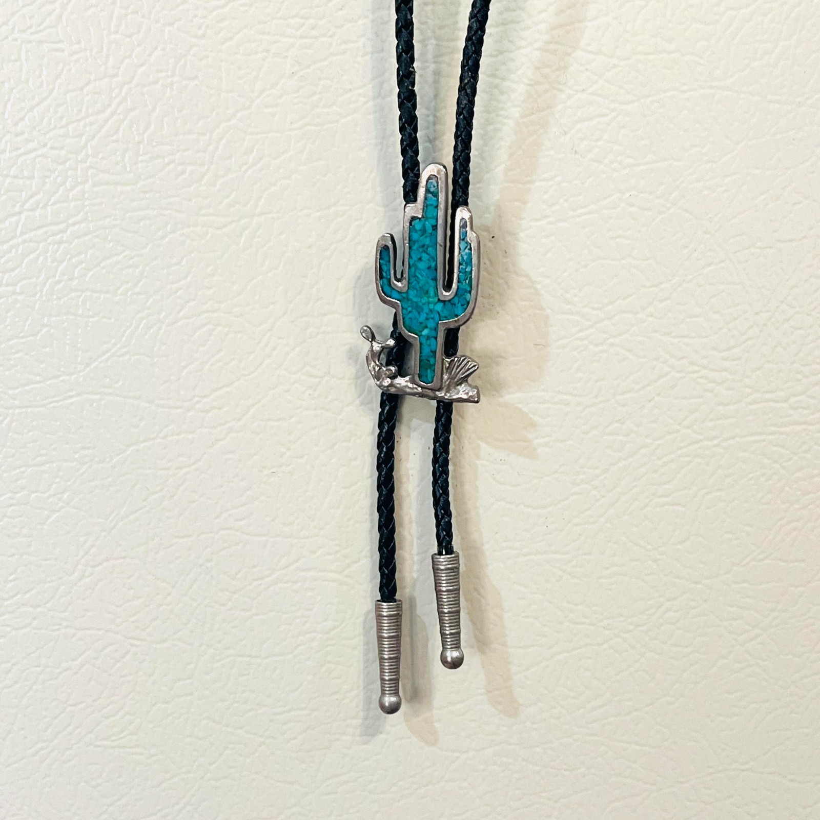 Assorted lot of five, Western-Style, Native American, Jasper ,Bolo Ties