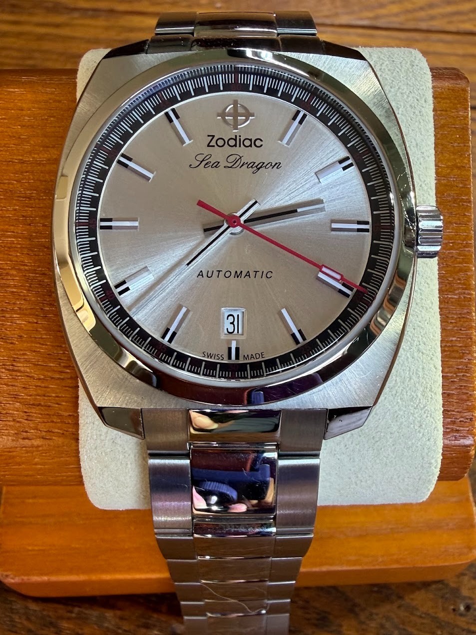 Zodiac Sea Dragon mens automatic dress watch collectible limited edition
