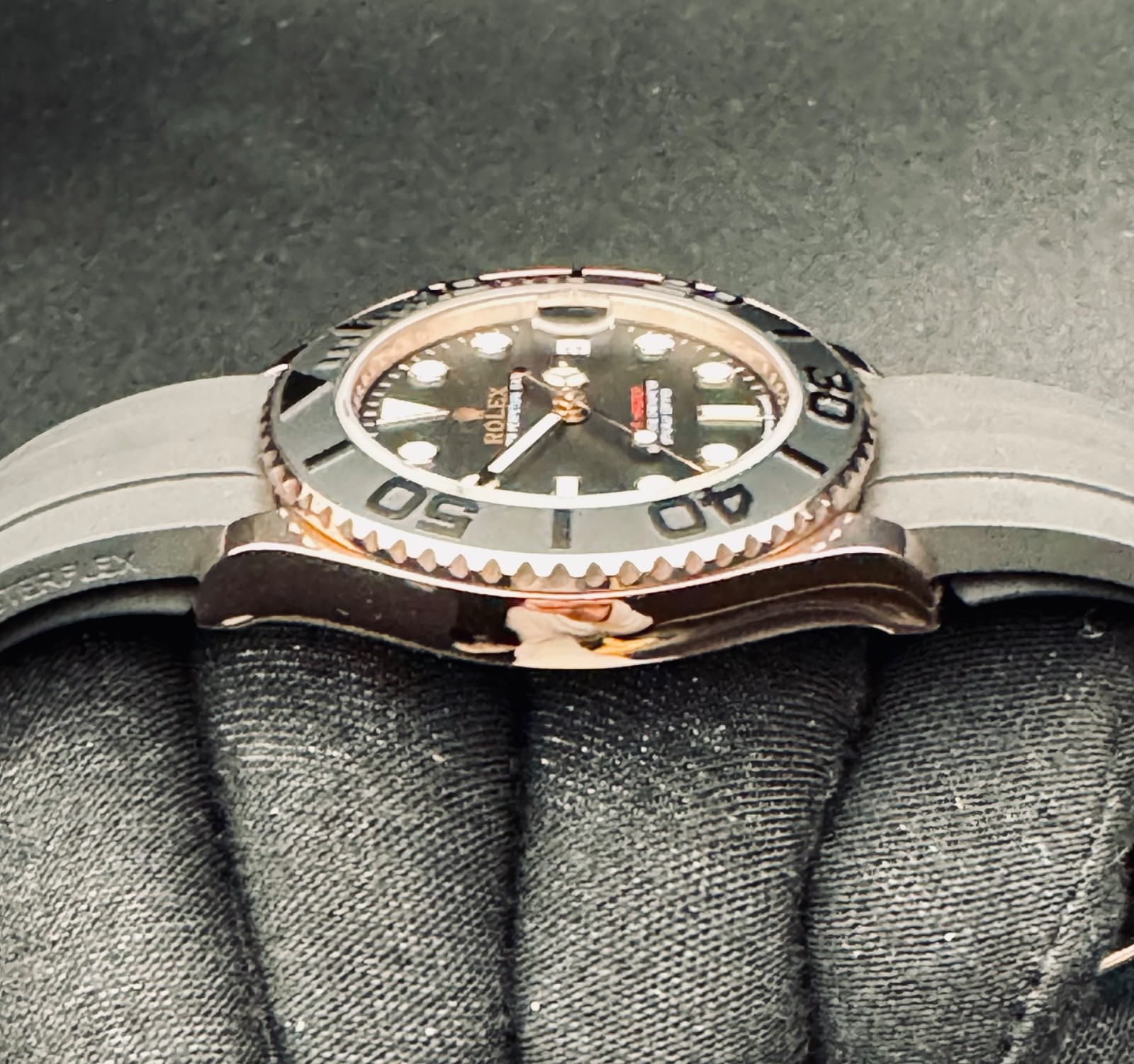 2024 Rolex rose gold 37mm Yachtmaster Ladies sport watch for the holidays!