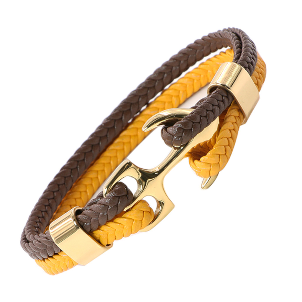 Nautical Rope Bracelet / Nautical Anchor Bracelet