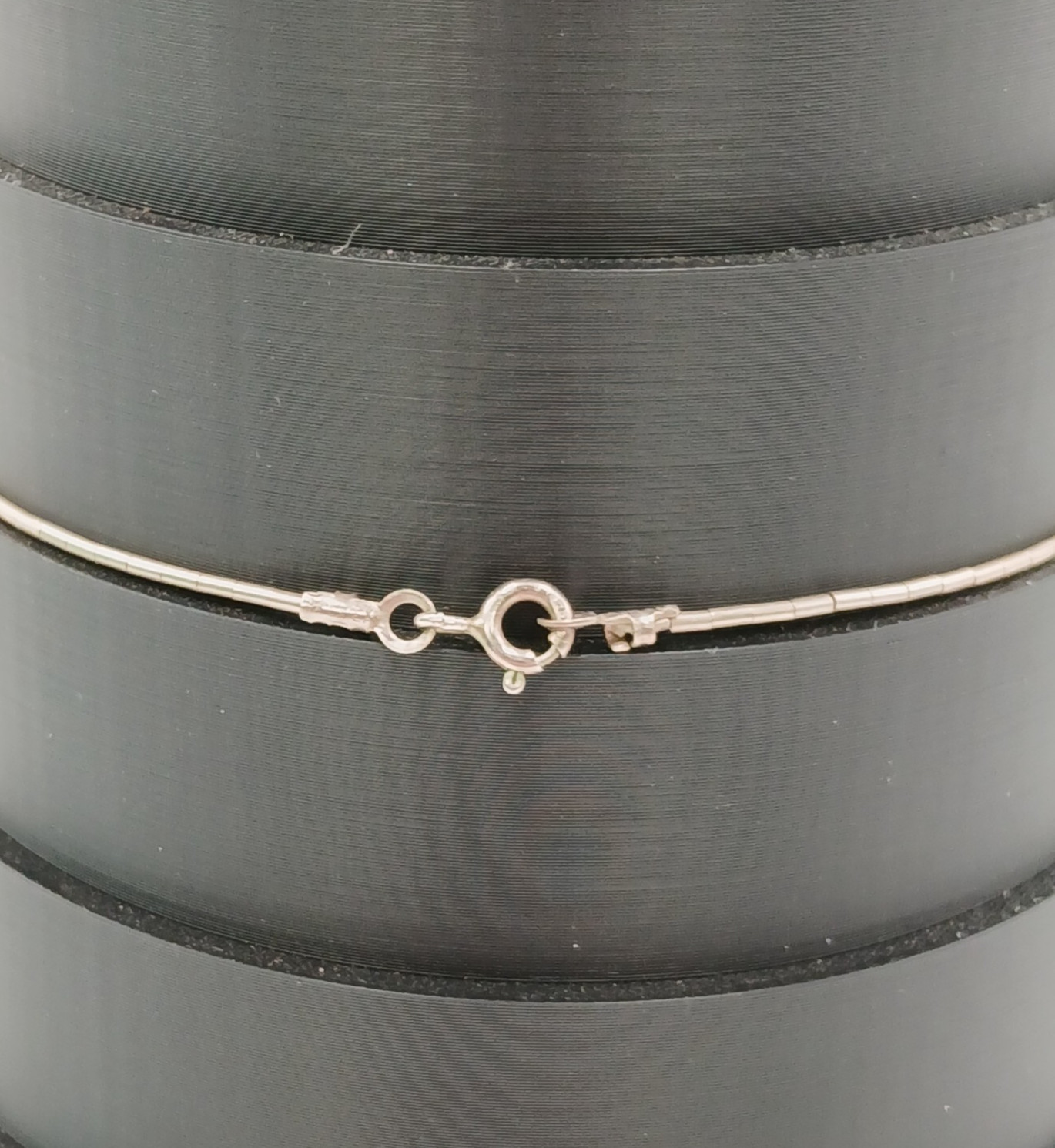 VTG 925 MEX Sun Face Anklet 9.5in Sterling Silver 3gtw Celestial Mexico Beach