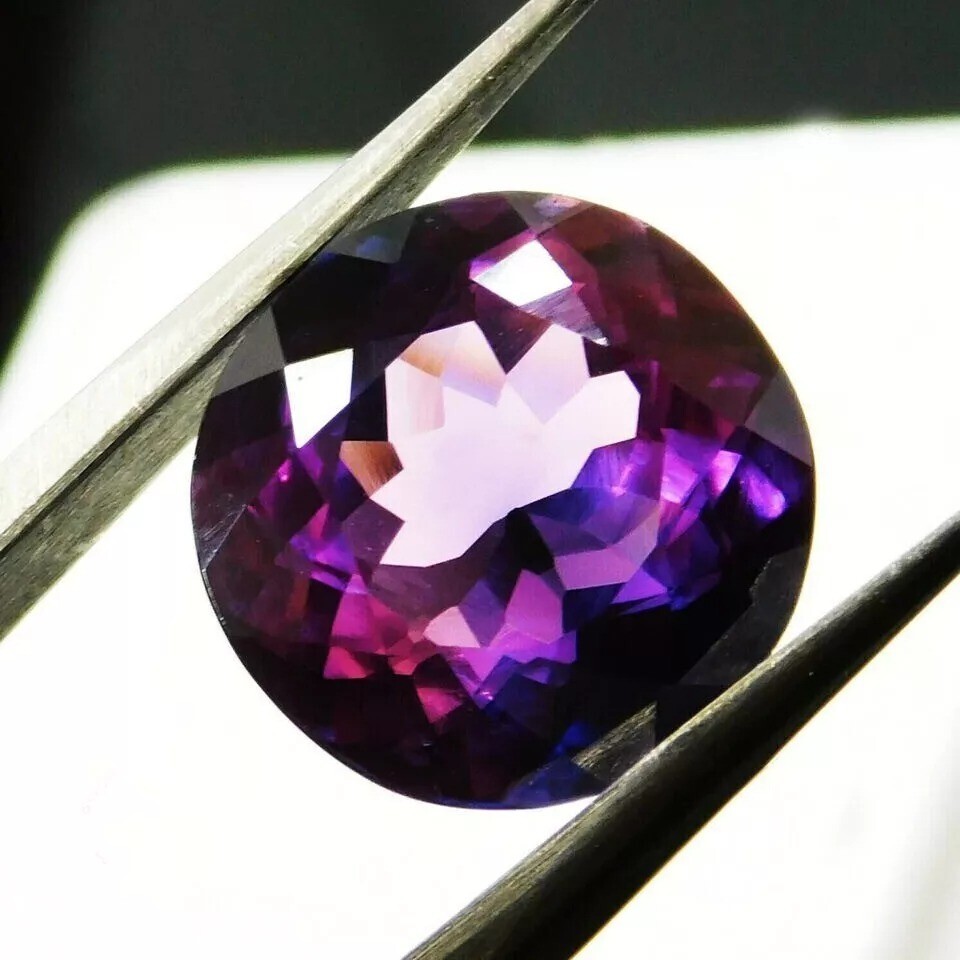Rare Purple Tanzanite 5-7 Ct Round AAA+ Certified Loose Gem Natural