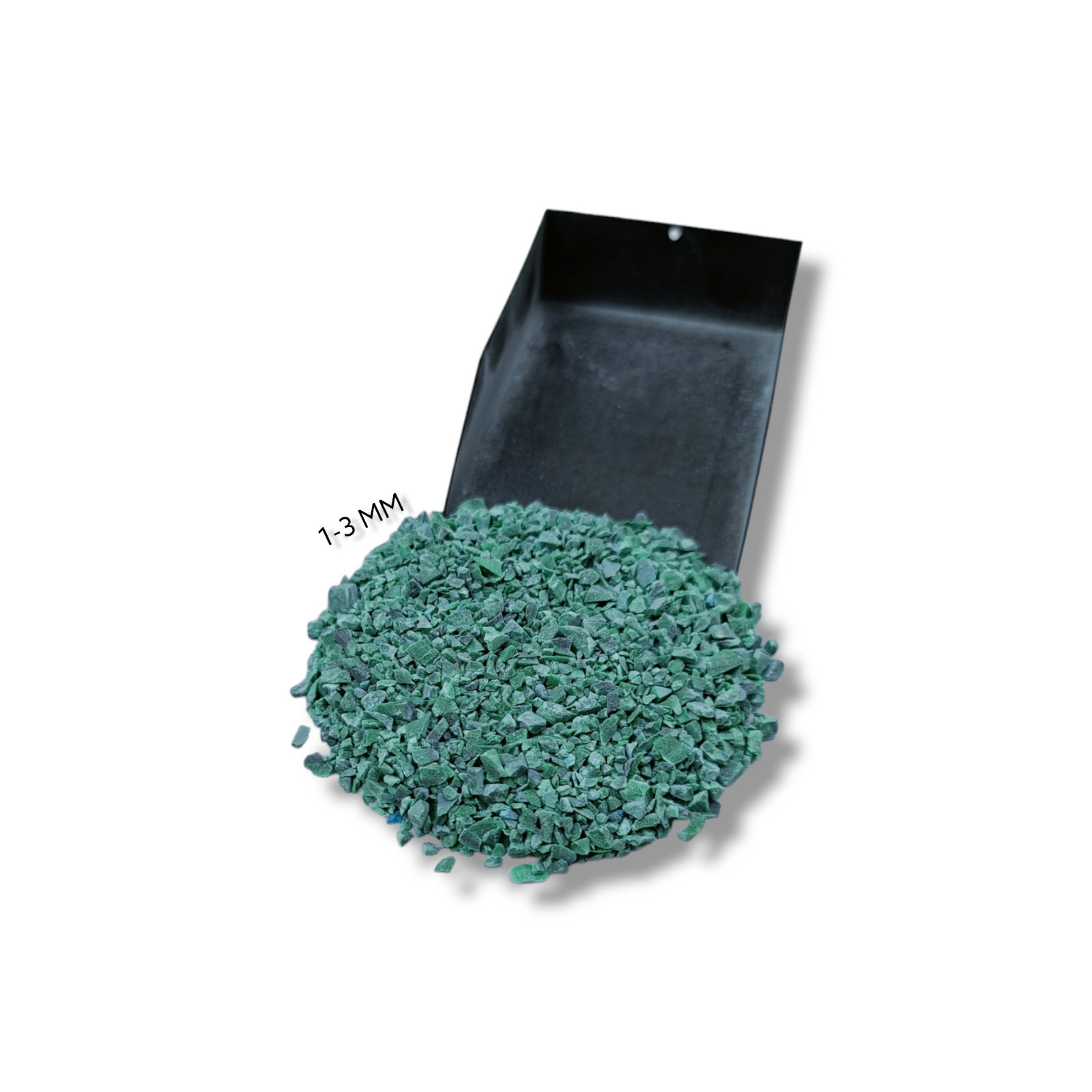 Crushed Malachite Gemstone Coarse Stone Inlay Woodworking Powder Inlay