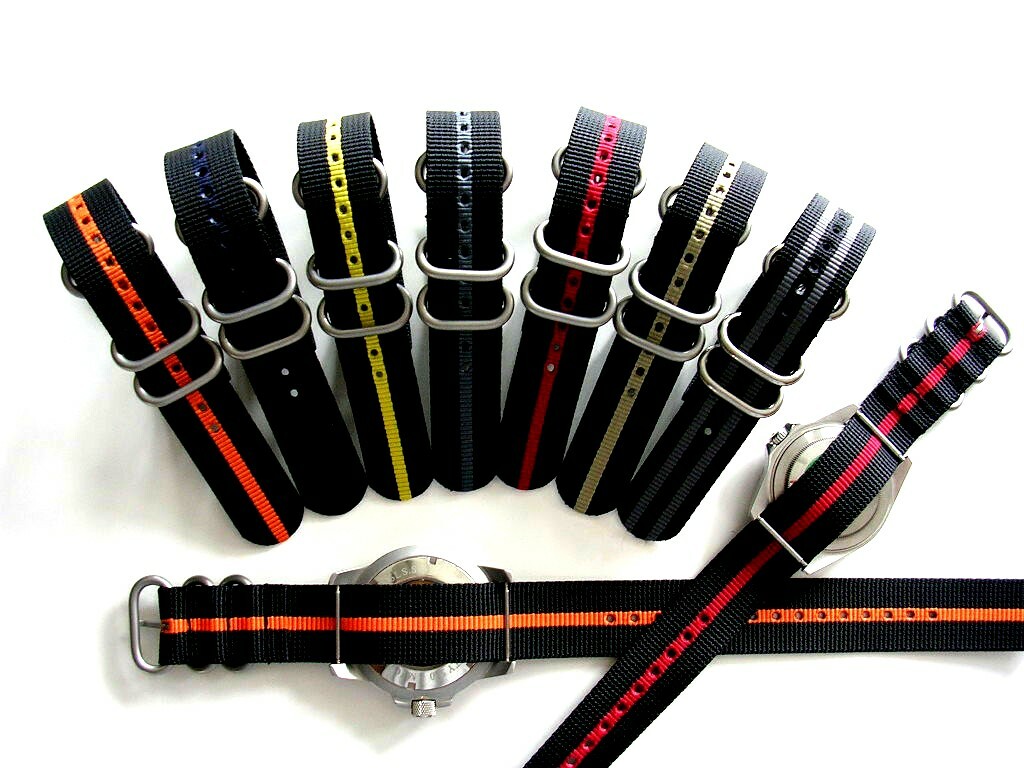 NATO G10 UTC 1pc Military diver watch band Nylon strap NATO International IW USA