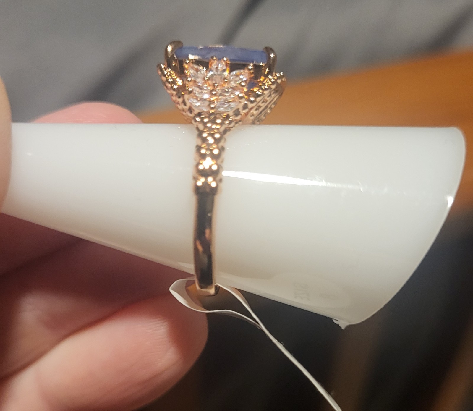 Bomb Party Sz 8 Game Of Thrones GOT Ring LC Blue Moonstone RG93259