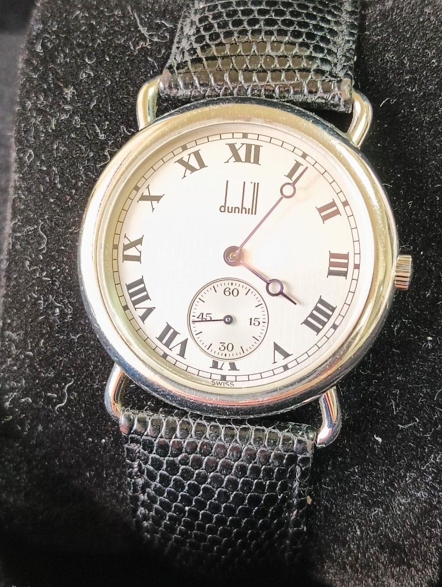 [B1P] Dunhill Centenary 91 100th Anniversary Hand Wound Watch [w5x]