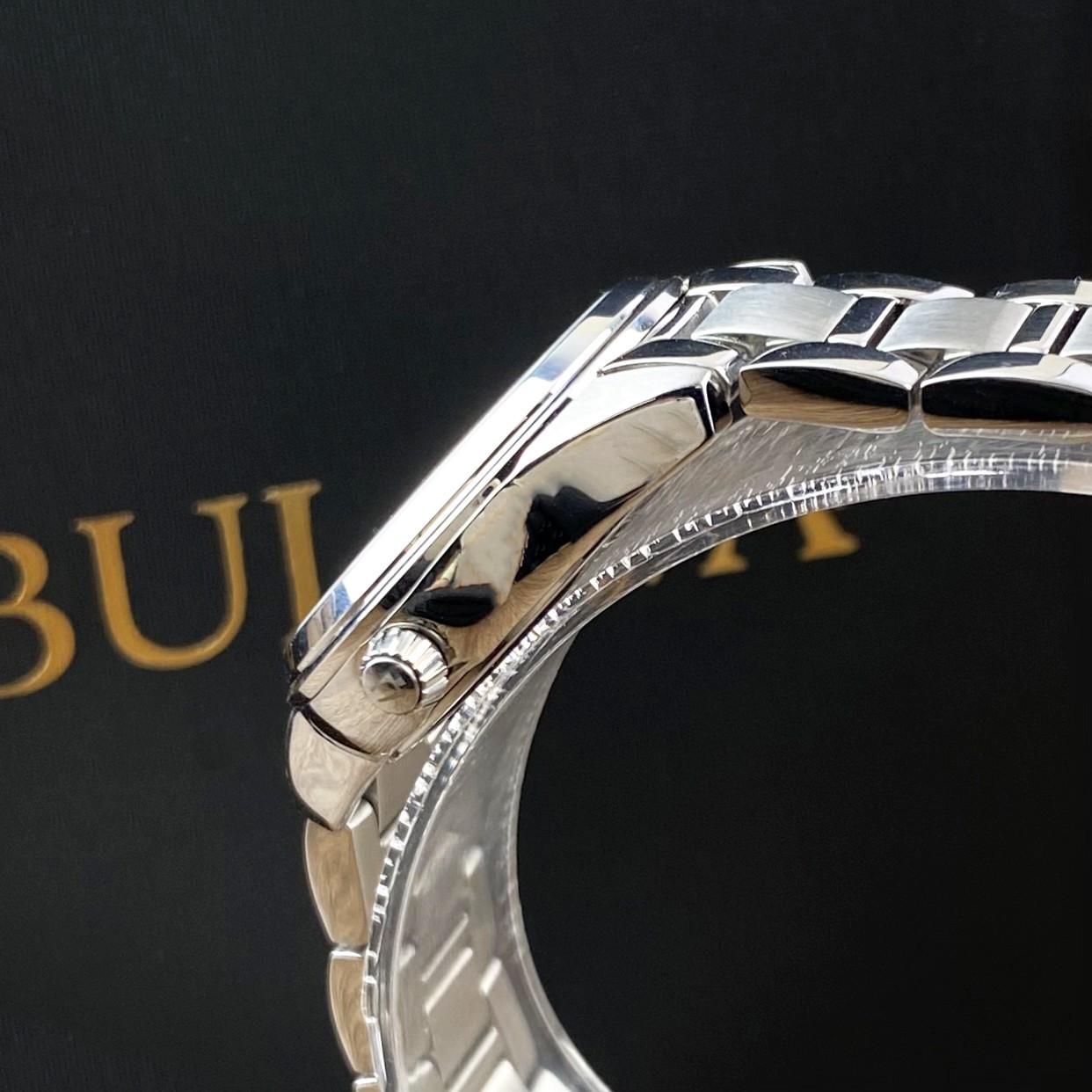 Bulova Sutton 96P219 Diamonds White Dial Stainless Steel Women’s Watch