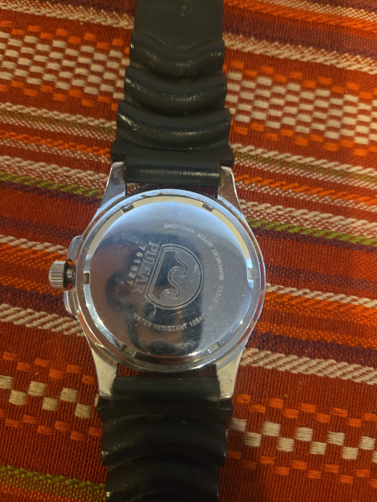 Pulsar Seiko Divers Pepsi Bezel 41mm Watch VX43 X042 P PLEASE READ DESCRIPTION