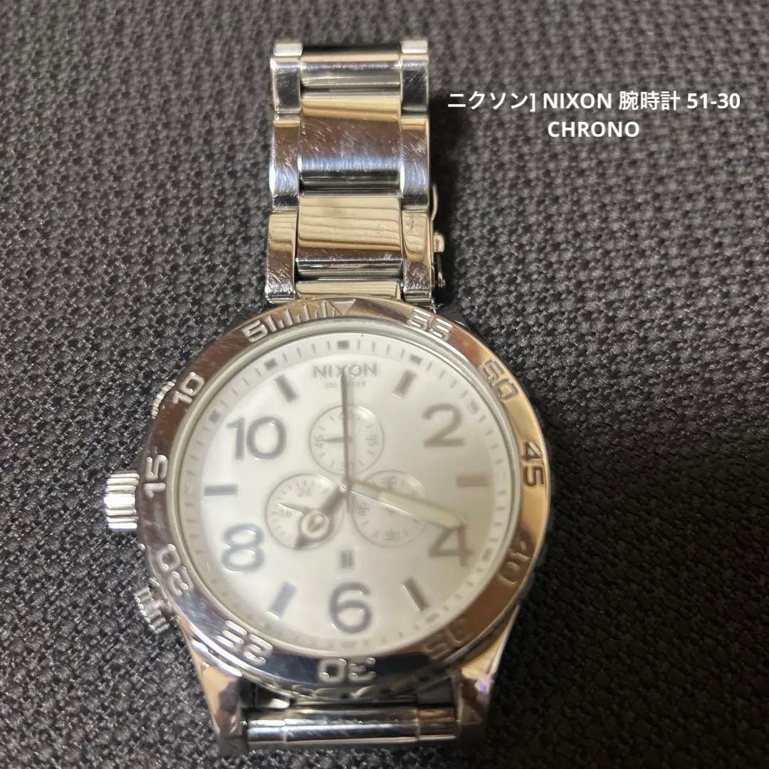 NIXON Watch 51-30 CHRONO: HIGH POLISH