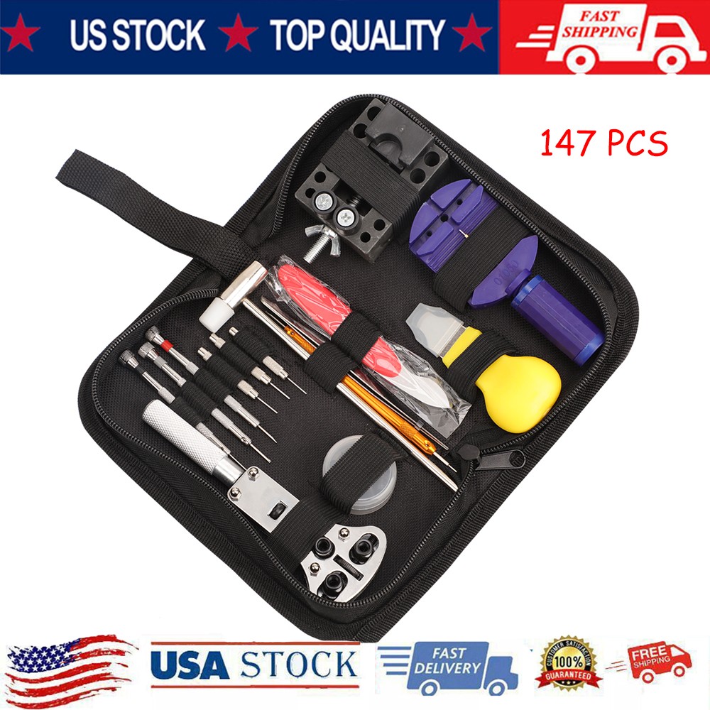 Watch Replacement Tool Kit,Watch Repair Kit,147pcs