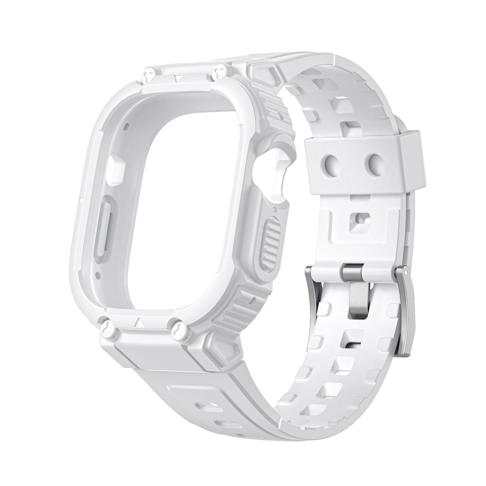 Fits Apple Watch Ultra 8 7 6 5 Strap Band Fashion Armor TPU Case 40 41 44 45mm
