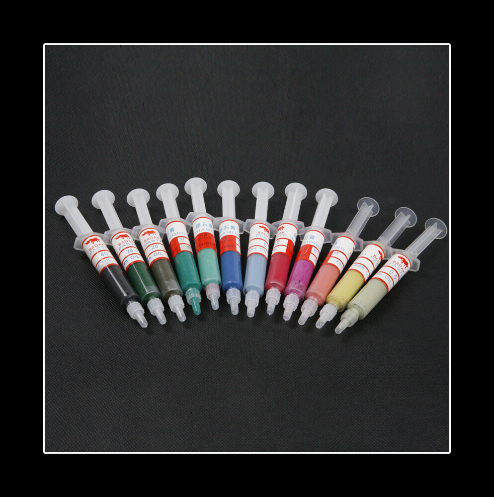 Diamond Polishing Lapping Grinding Paste Syringes W0.5-W40 Grit 320-10000