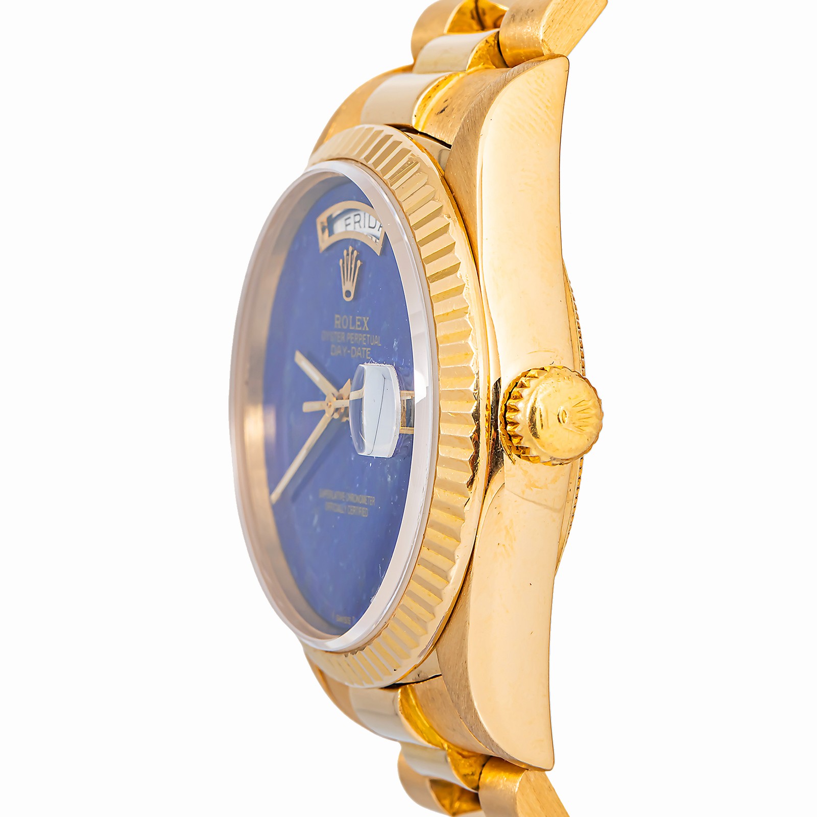 Rolex Day Date 18038 President 18K YG Dial Auto Unisex Watch 36mm