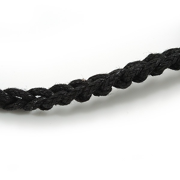 Multicoloured Ceramic/ Wooden Bead Cotton Cord Long Necklace – 82cm Long