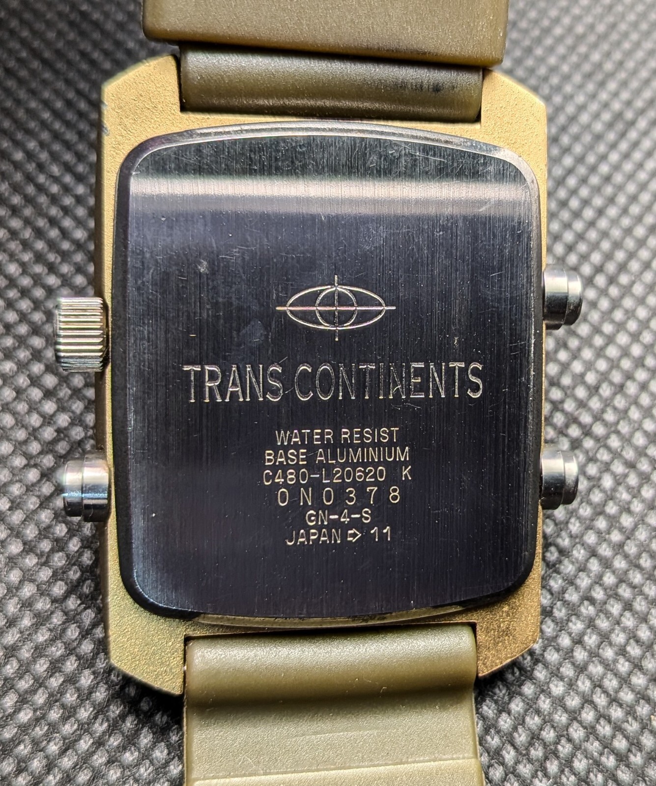 Citizen Collaboration Trans Continents Ana Digi Vintage Watch