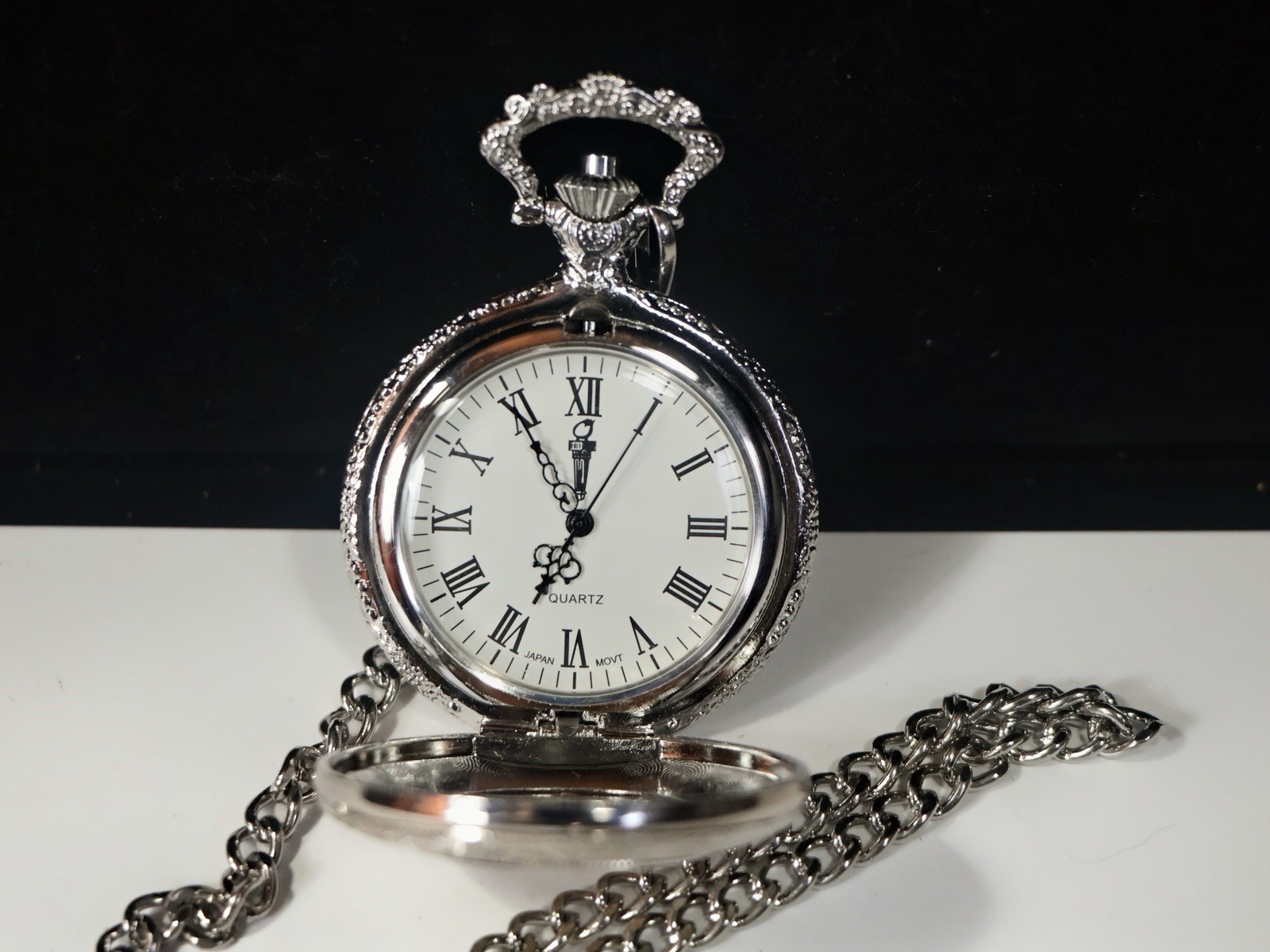 American Coin Treasures Presidential Seal Half Dollar Pocket Watch.