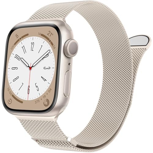 Compatible with Apple Watch Series 11&10 42mm/41mm/40mm/38mm A—Starlight