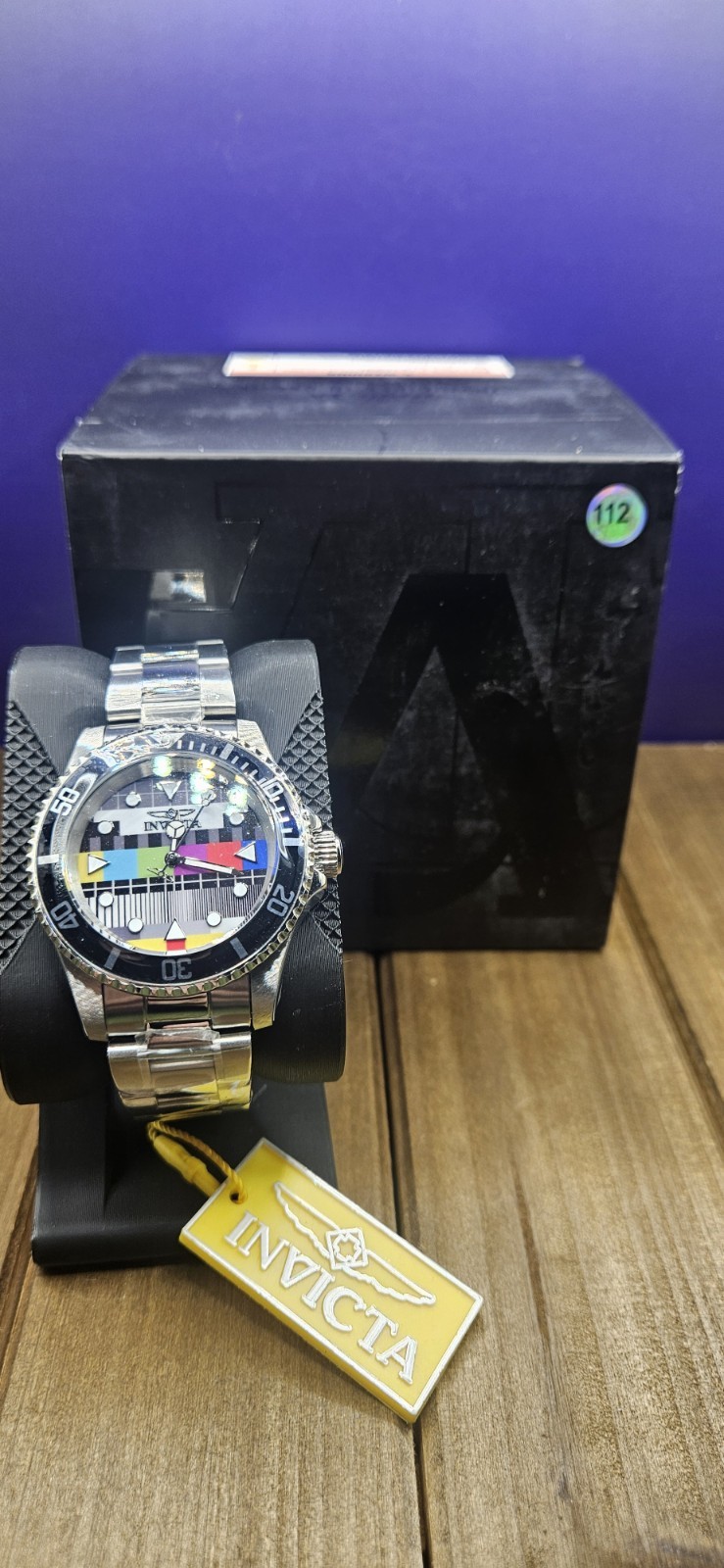Invicta Pop Art Men’s Watch – 40mm, Stainless Steel (49062) NEW in the Box