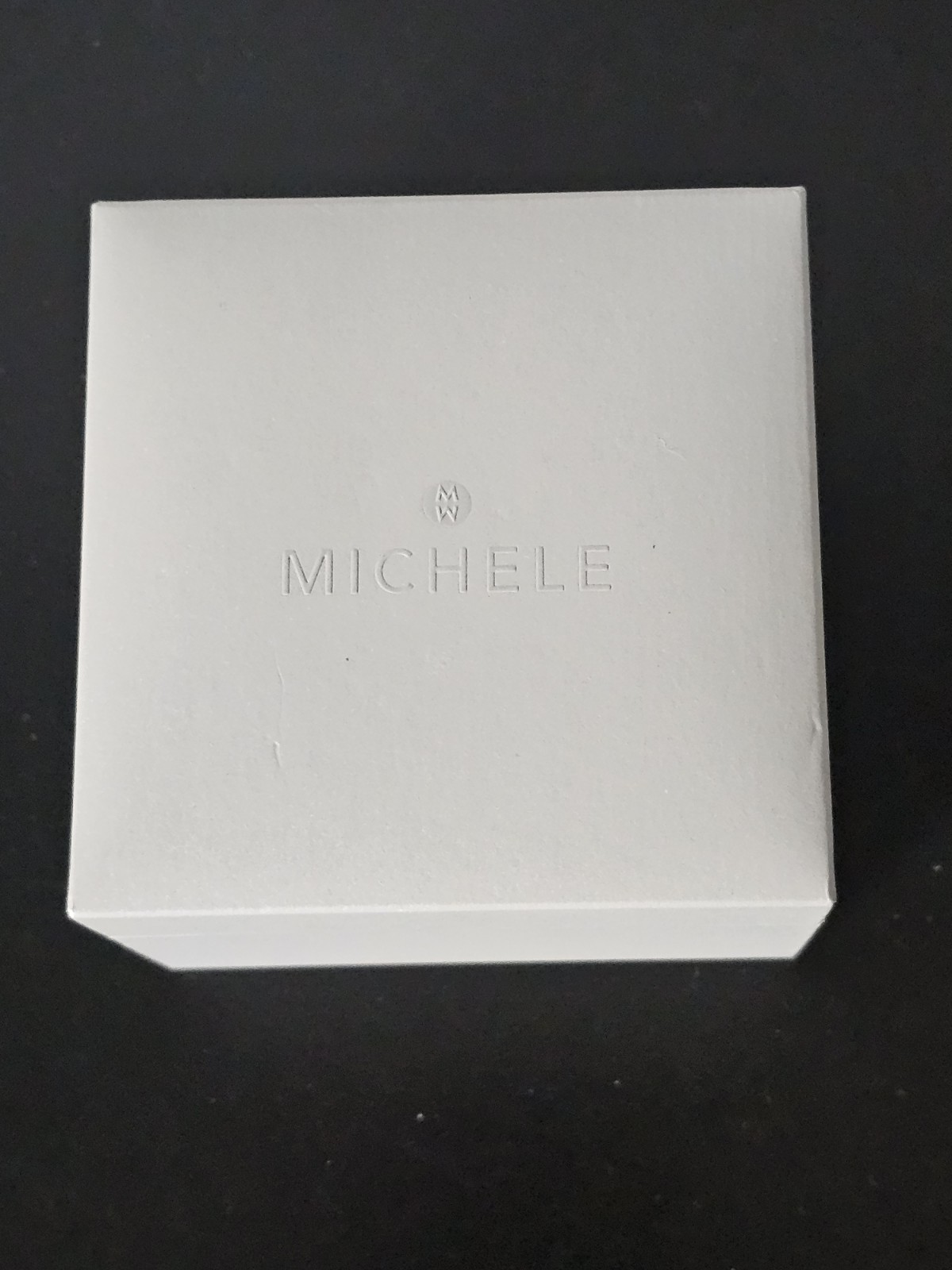 Michele Meggie High Shine Mirror Diamond Dial Stainless Steel Watch MWW33B000012