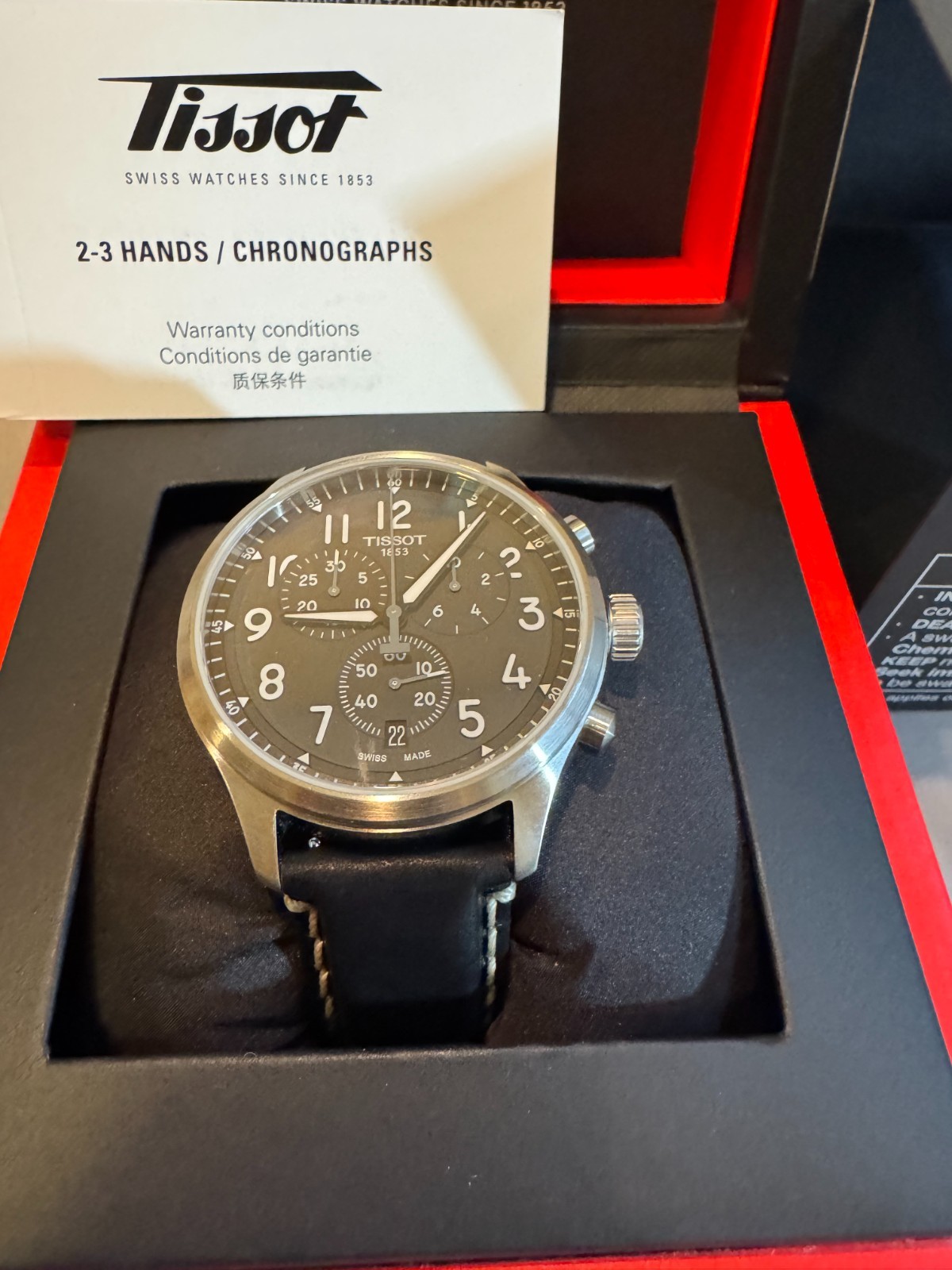 Tissot Chrono XL Anthracite Men’s Watch – T116.617.16.062.00