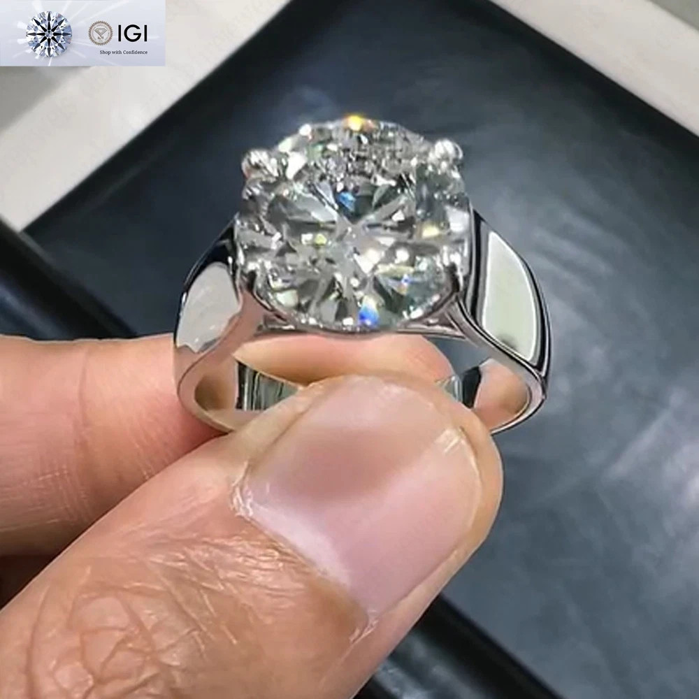 2.25 Ct Certified White Round Cut Diamond Solitaire Ring 925 Sterling Silver